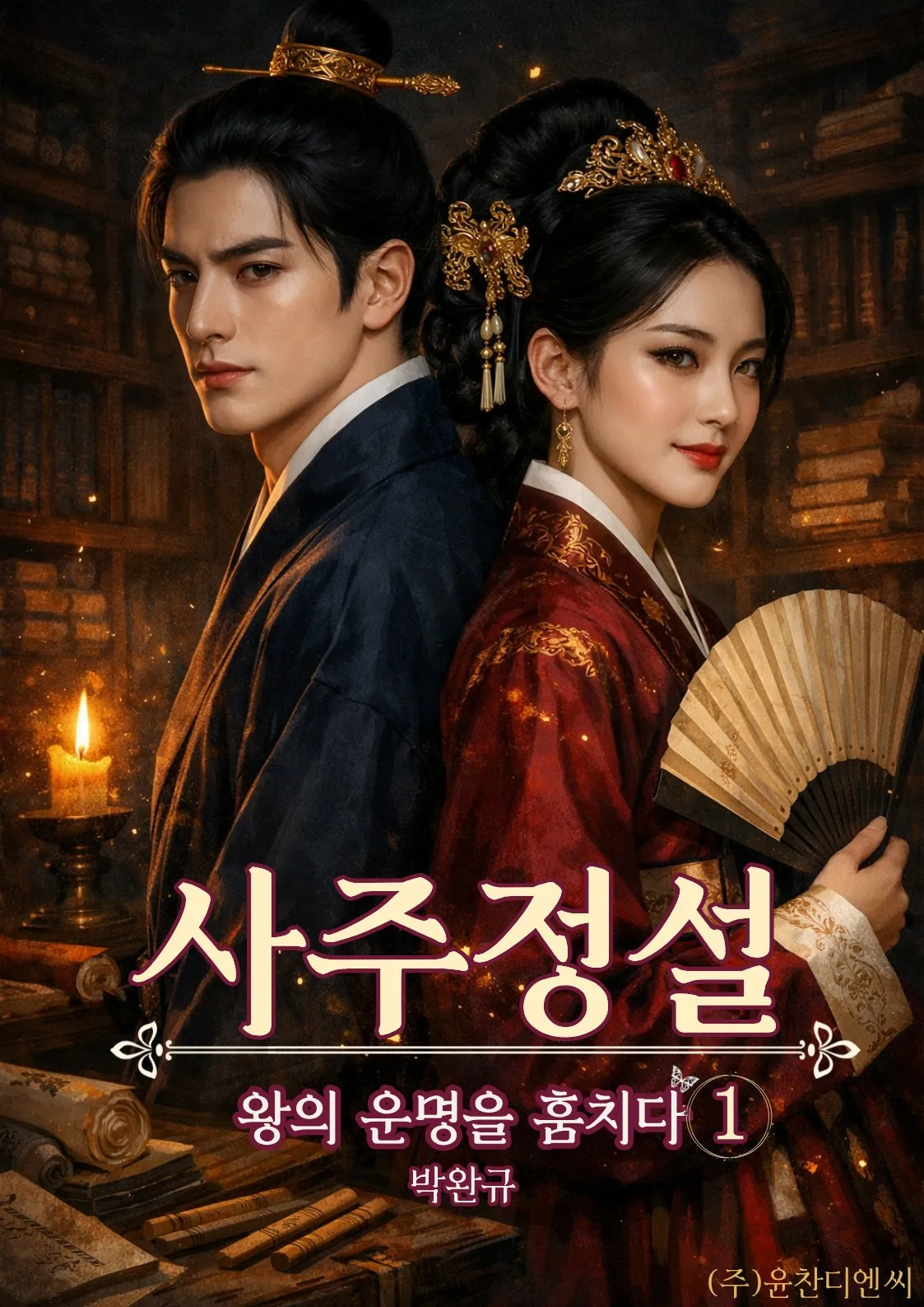 사주정설 1권 표지